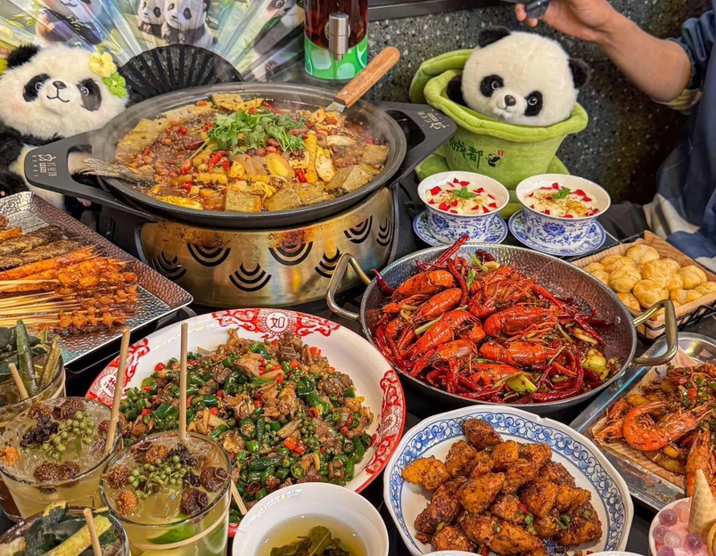 红星路·成都街头烤鱼·川菜·小龙虾(拱墅万达店) - 杭州市旅游 1