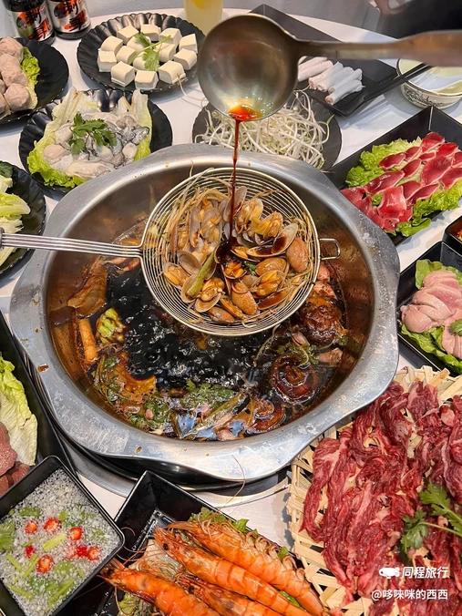 厦寺阿国鱼生鹅肠卤水牛肉火锅 - 潮州市旅游