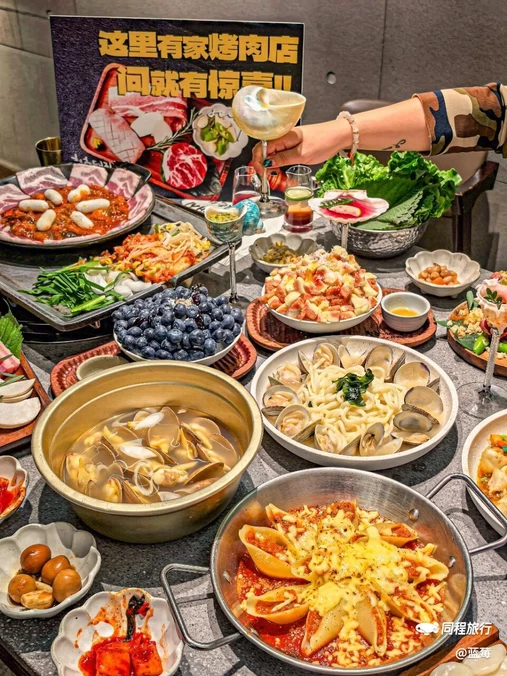 青春贝壳韩国烤肉(古北1699商业广场) - 上海市旅游