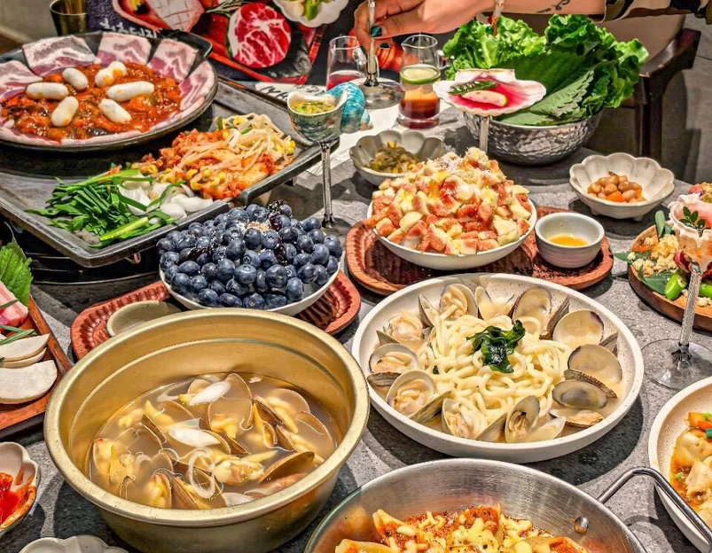 青春贝壳韩国烤肉(古北1699商业广场) - 上海市旅游 1
