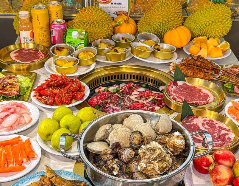 牛保国·和牛烤肉蒸汽海鲜自助(环贸ICD店) - 成都市旅游 1