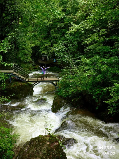 龙苍沟叠翠溪景区 - 雅安市旅游