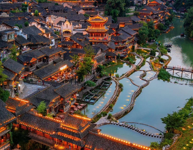 乌江寨廻龙寺 - 遵义市旅游 1