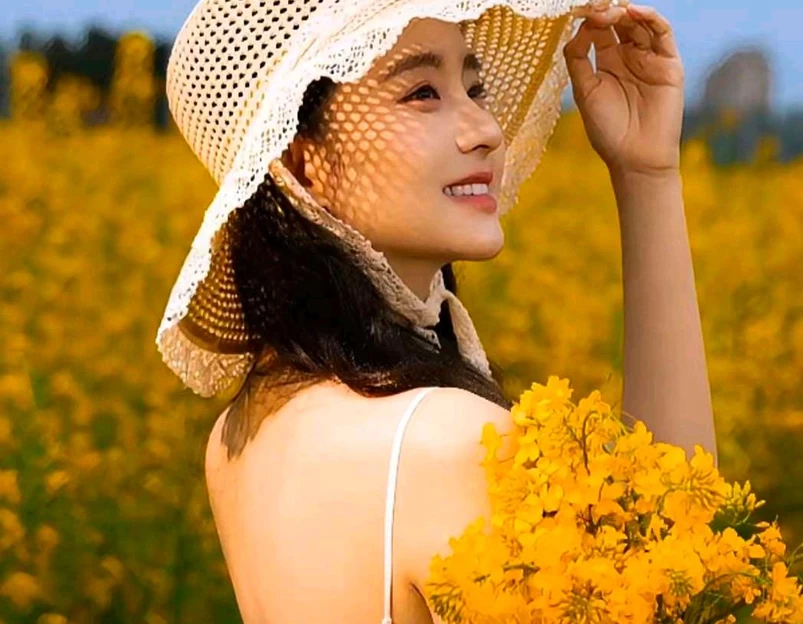 西安蓝田玉山油菜花观赏点 - 西安市旅游 1
