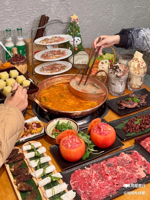 黔夺夺贵州酸汤火锅(玉林店) - 成都市旅游