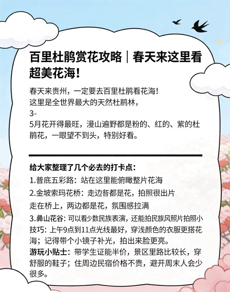 毕节旅游