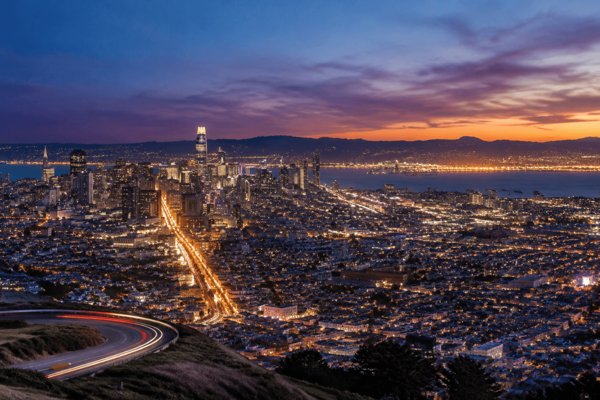Twin Peaks Night View