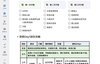 本J人花24h做的昆明攻略，真的绝了！