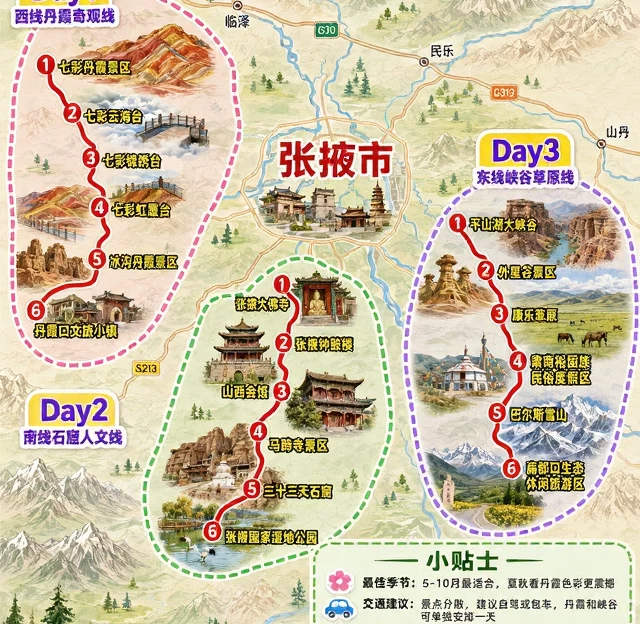 张掖旅游 1