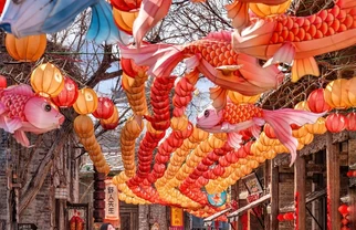 长城脚下年味小镇封神了🏮附攻略