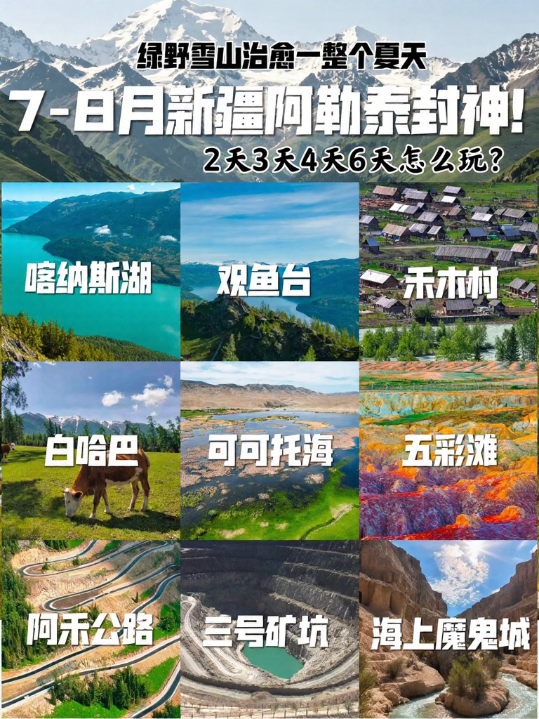 阿勒泰地区旅游