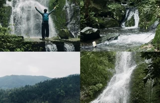 长沙1.5h直达📍石柱峰，溪流瀑布山花绝了！