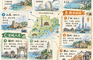 广东旅游必去的12个地方，收好这份攻略