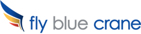 Fly Blue Crane logo