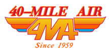 40-Mile Air logo