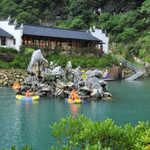 千岛湖仙人谷漂流
