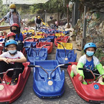 十渡山地滑车