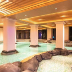 海天台温汤庭院