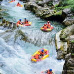 乐谷银滩峡谷漂流