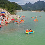 雁荡山高山漂流