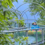 浙北大峡谷空中漂流