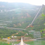 野三坡高山漂流玻璃栈道