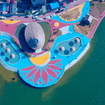 鞍玛湖七彩音乐风铃小镇
