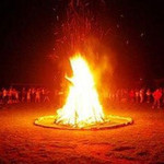 凤舞苗疆桃花岛篝火晚会