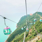 香港海洋公园登山缆车
