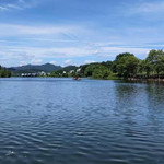 月亮湾竹筏