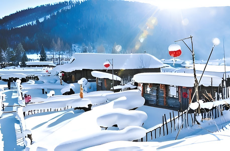 6天5晚·吉林+哈尔滨冰雪大世界+雪乡+万科滑雪+长白山+镜泊湖跟团游