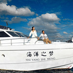三亚湾洋海游艇直升机基地港务局码头
