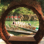 仙门奇峡竹筏漂流