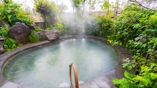 长白山天池汤泉