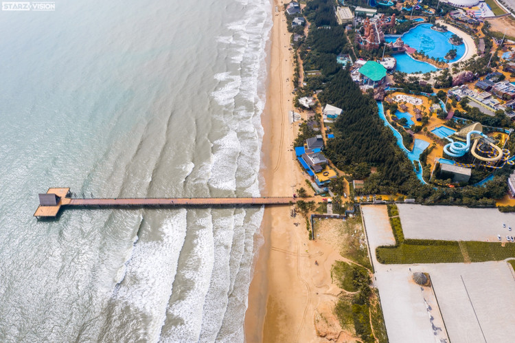 冬游吴川鼎龙湾,绝美的十六公里海岸线