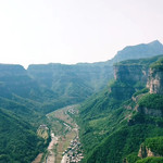太行大峡谷滑翔伞热气球体验