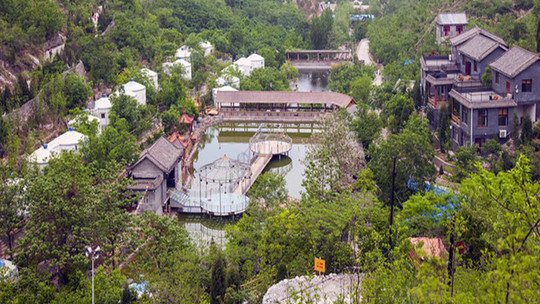 景区相册交通便利,风景秀美景点地址:河北省保定市唐县大长峪村地图