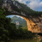 布柳河仙人桥景区