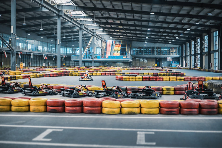 禹港国际卡丁车馆:国内最大的室内卡丁车场馆