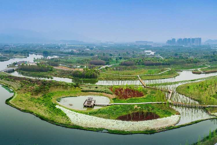 航拍温州生态园三垟湿地带你走进上帝的视角 - 温州游记攻略【同程旅游攻略】