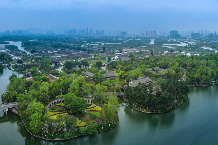 航拍温州生态园三垟湿地带你走进上帝的视角 - 温州游记攻略【同程旅游攻略】
