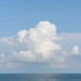 海边看云
